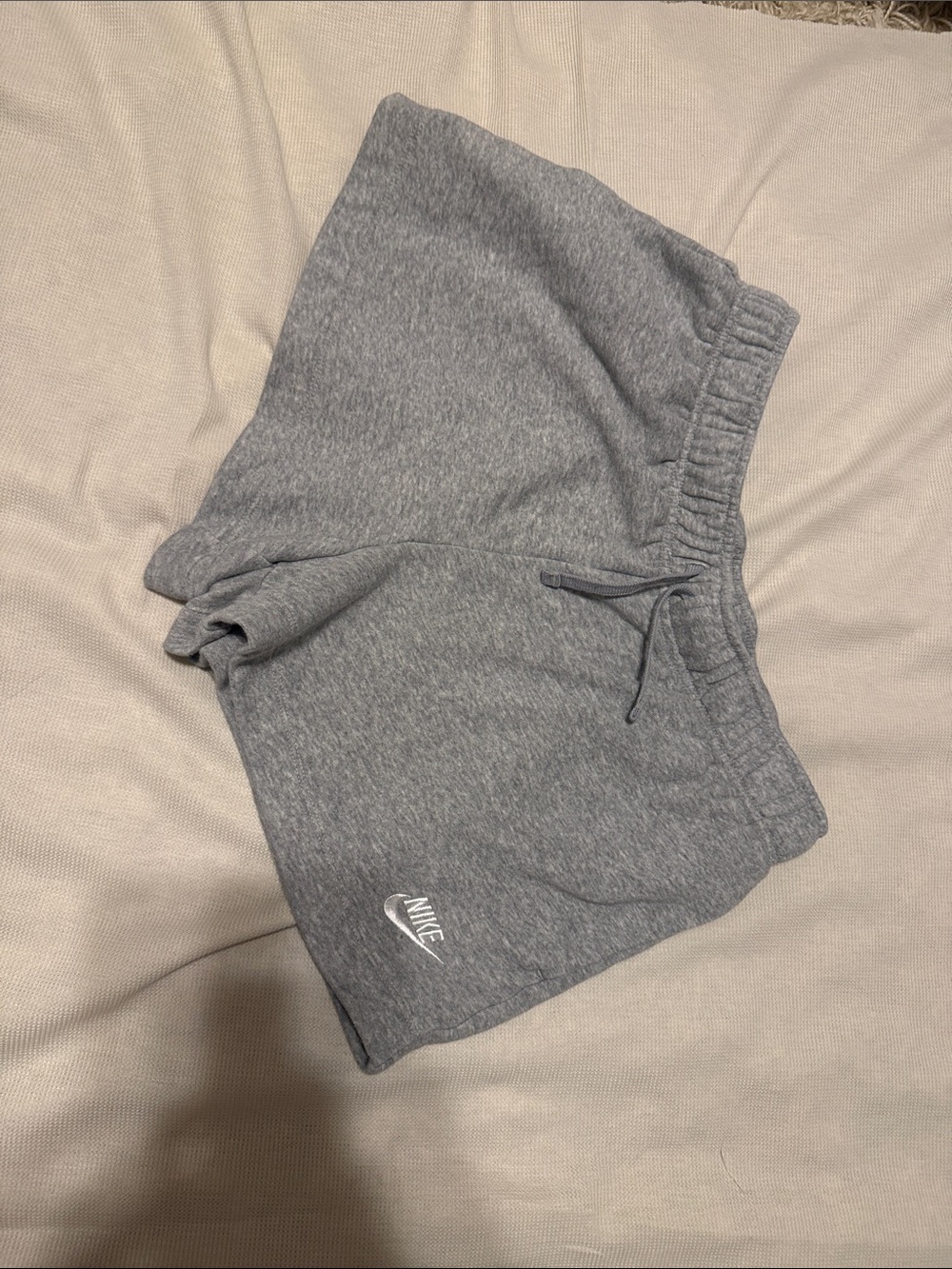 Nike Women’s Heather Gray Athletic Knit Shorts